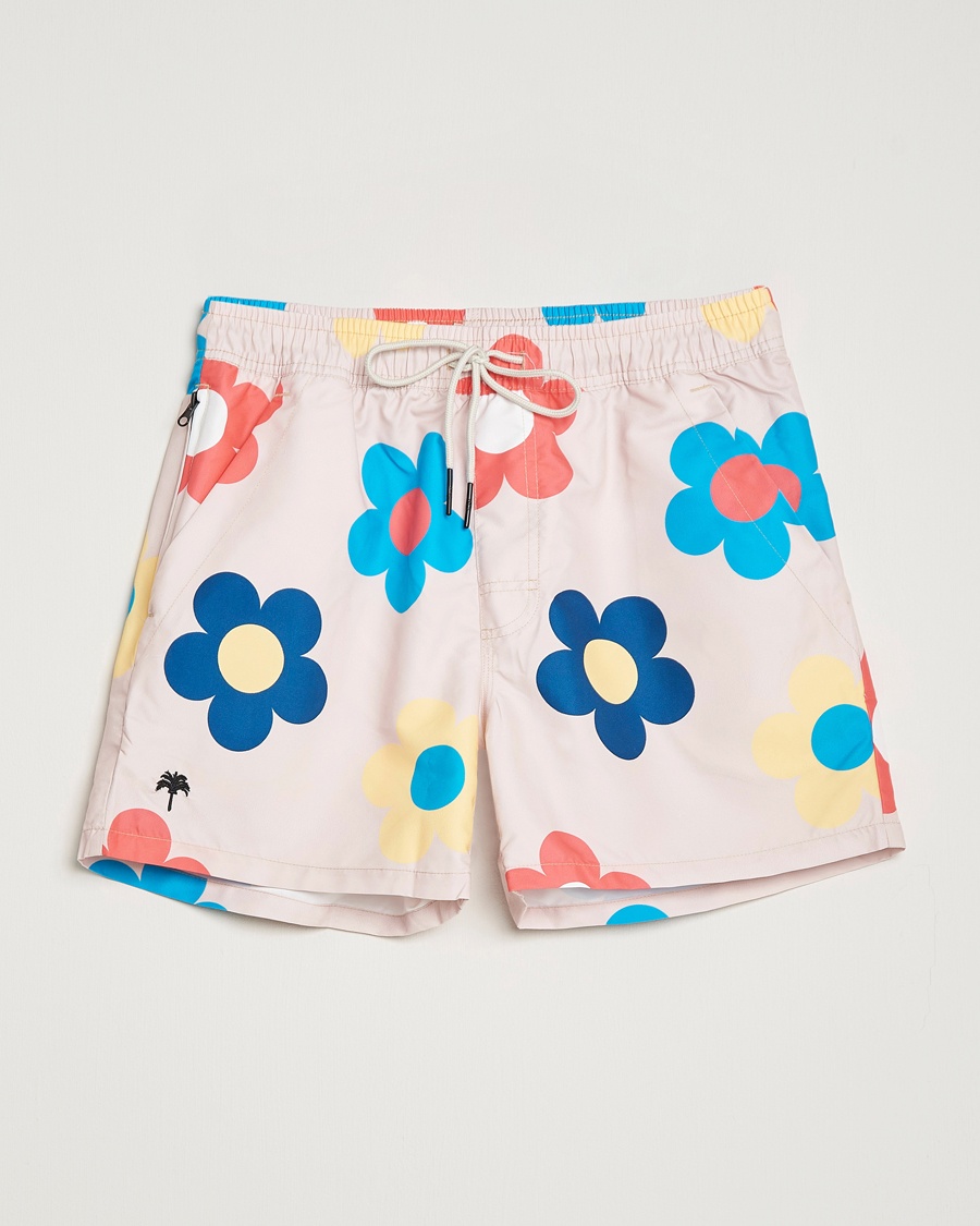 OAS Printed Swimshorts Daisy – Flerfärgad