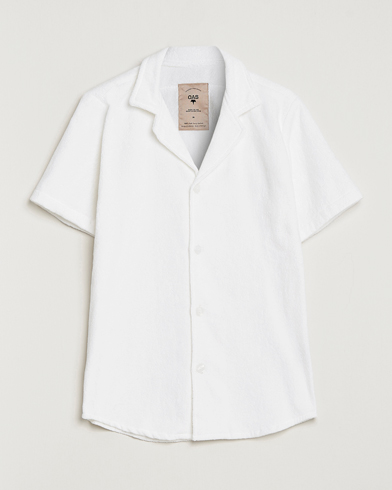 Herr | Skjorta | OAS | Terry Cuba Short Sleeve Shirt White