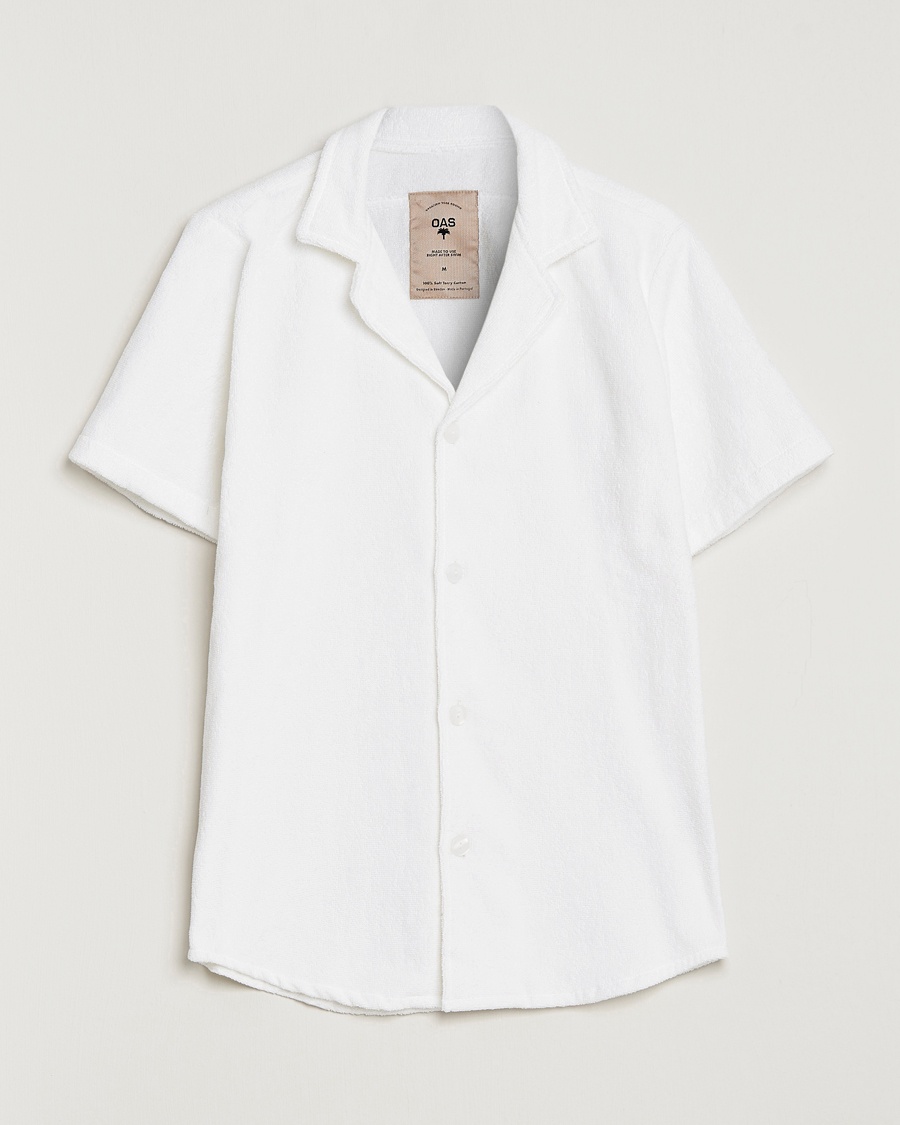 OAS Terry Cuba Short Sleeve Shirt White – Vit