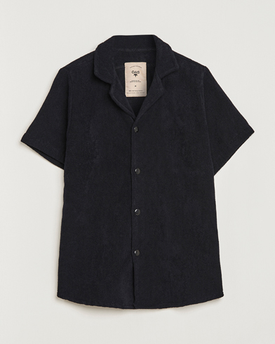 Herr | Kortärmade skjortor | OAS | Terry Cuba Short Sleeve Shirt Black