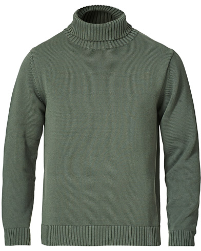 Exklusivt Care of Carl |  Heavy Cotton Rollneck Dusty Olive
