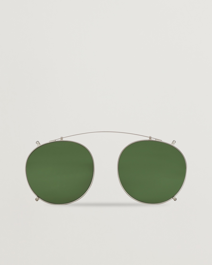 TBD Eyewear Clip-ons Silver/Bottle Green – Grön