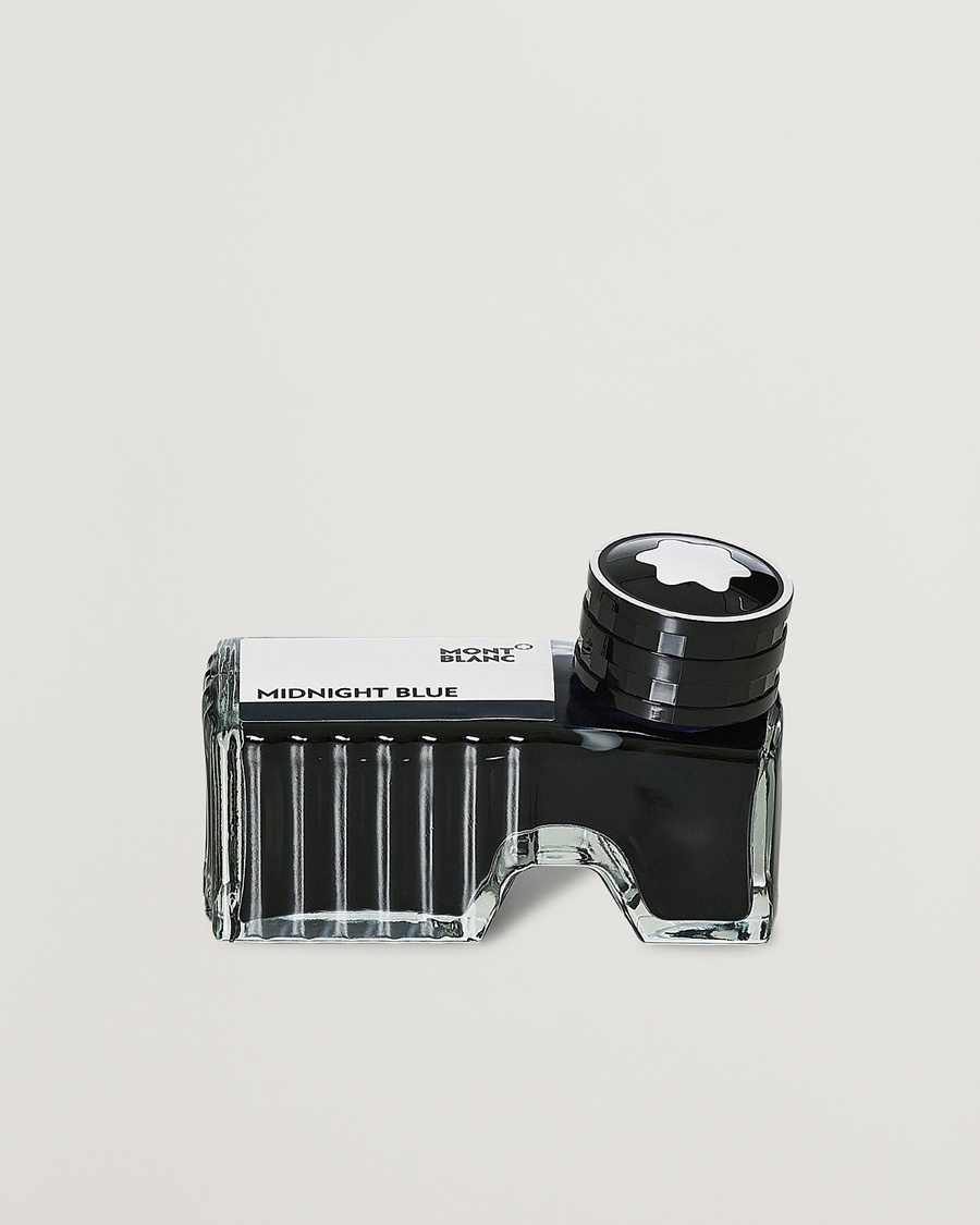 Herr | Pennor | Montblanc | Ink Bottle 60ml Midnight Blue