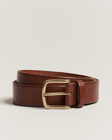 Herr |  | Anderson's | Leather Belt 3 cm Cognac
