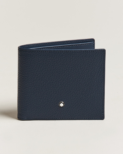 Herr | Accessoarer | Montblanc | Meisterstück Soft Grain Wallet 6cc Blue