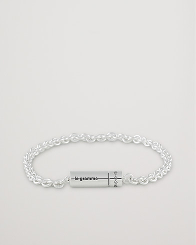 Herr | LE GRAMME | LE GRAMME | Chain Cable Bracelet Sterling Silver 11g