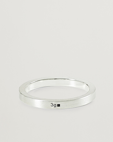 Herr |  | LE GRAMME | Ribbon Brushed Ring Sterling Silver 3g