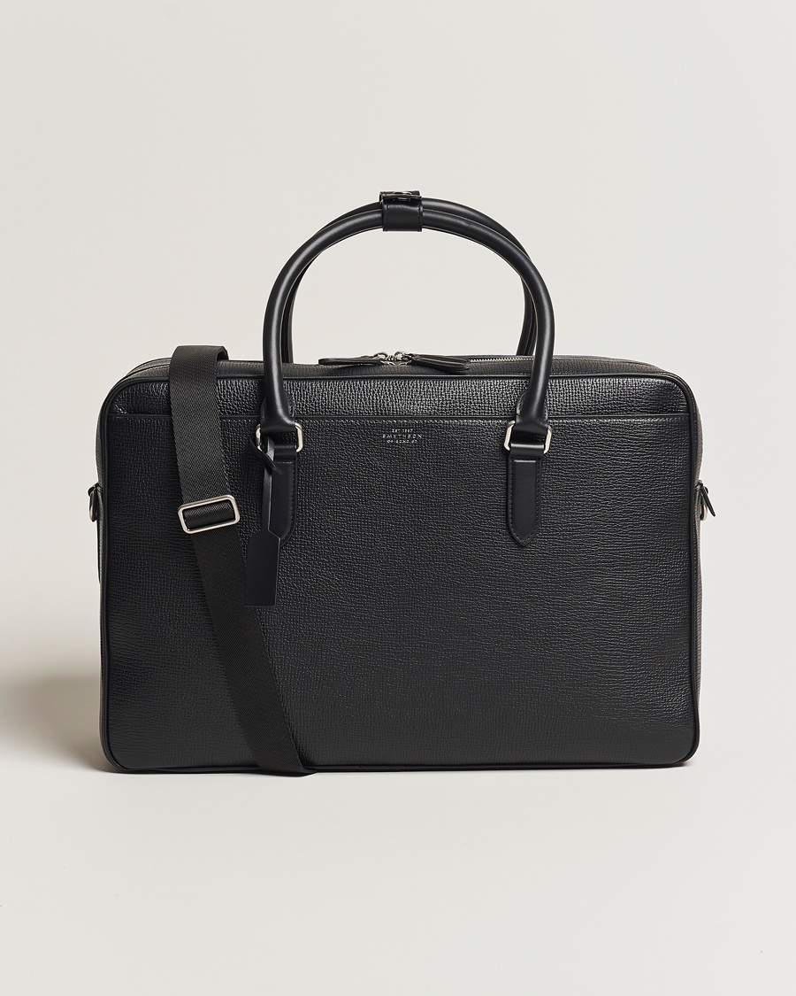 Herr | Weekendbags | Smythson | Ludlow 48 Hours Travel Bag Black