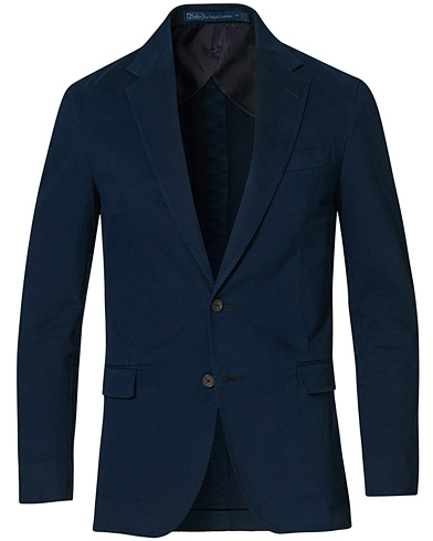 Bomullskavajer |  Garment Dyed Sportcoat Bright Navy