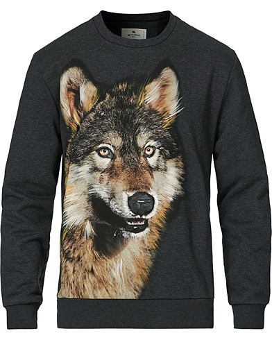  |  Animal Print Sweatshirt Dark Grey