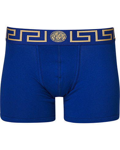 Black/gold Versace 3-Pack Iconic Low-Rise Men's Boxer Trunks 