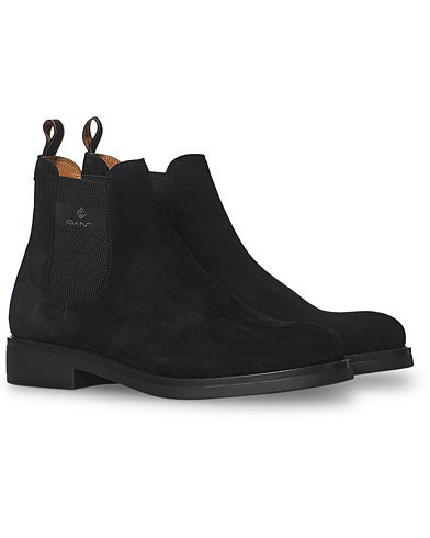  |  Brookly Suede Chelsea Boot Black