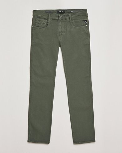 Herr | 5-ficksbyxor | Replay | Anbass Hyperflex X.Lite 5-Pocket Pants Army Green