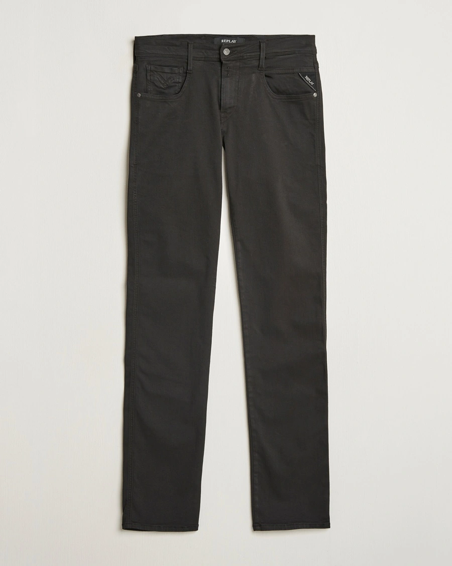 Herr | | Replay | Anbass Hyperflex X.Lite 5-Pocket Pants Black