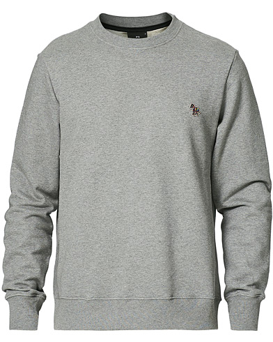 Herr | För mer medvetna val | PS Paul Smith | Organic Cotton Zebra Sweatshirt Grey