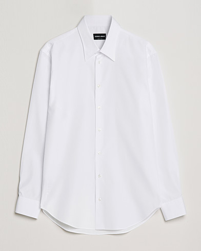 Businesskjortor |  Classic Slim Fit Dress Shirt White
