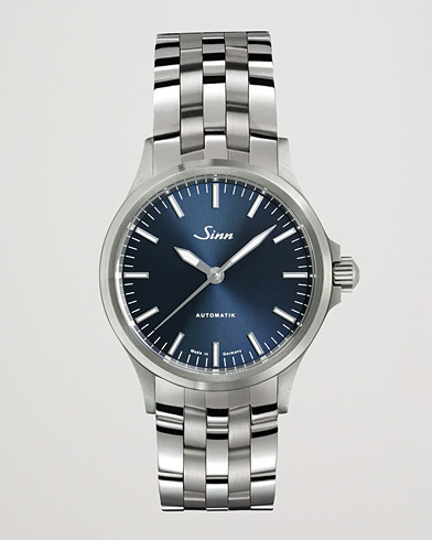 Herr | Fine watches | Sinn | 556 Stainless Steel Watch 38,5mm Blue