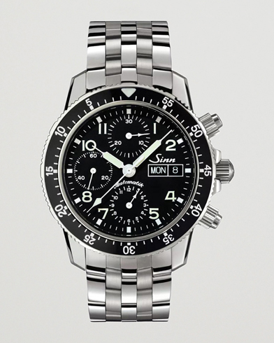 Herr | Fine watches | Sinn | 103 Pilot Chronograph 41mm Black