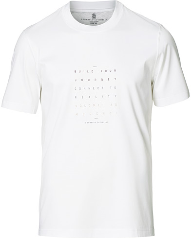  |  Journey Short Sleeve T-Shirt White