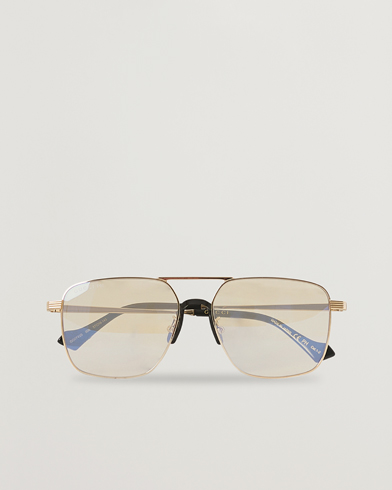 Herr | Fyrkantiga solglasögon | Gucci | GG0743S Photochromic Sunglasses Shiny Endura Gold