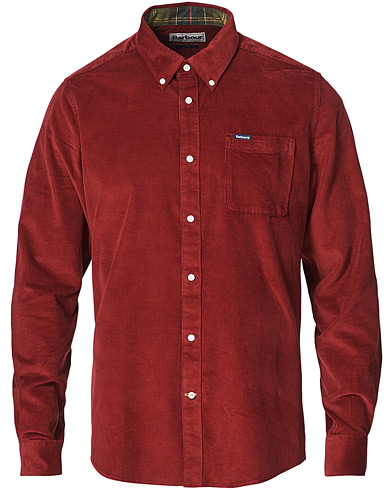 Manchesterskjortor |  Ramsey Corduroy Shirt Rust