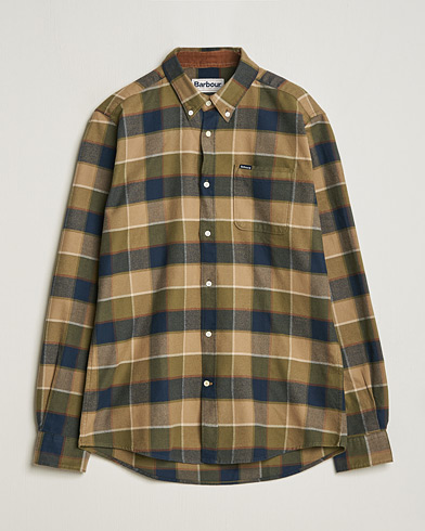 Herr |  | Barbour Lifestyle | Country Check Flannel Shirt Stone
