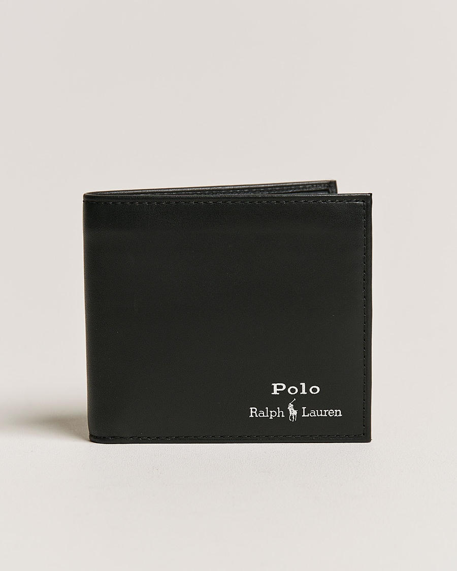 Herr | Vanliga plånböcker | Polo Ralph Lauren | Smooth Leather Wallet Black