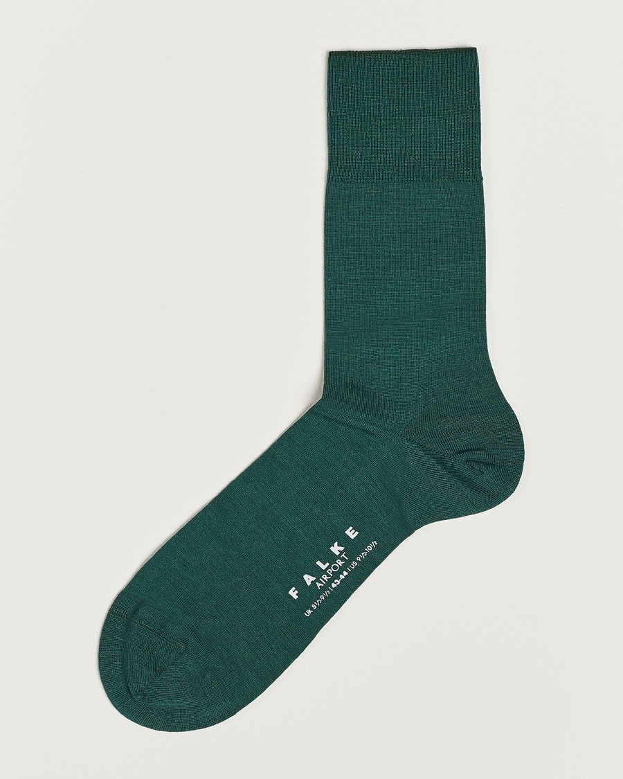 Falke Airport Socks Hunter Green – Grön
