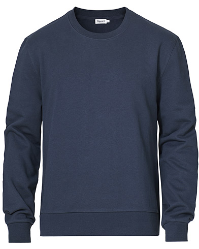 Sweatshirts |  Gustaf Organic Cotton Sweatshirt Storm Blue