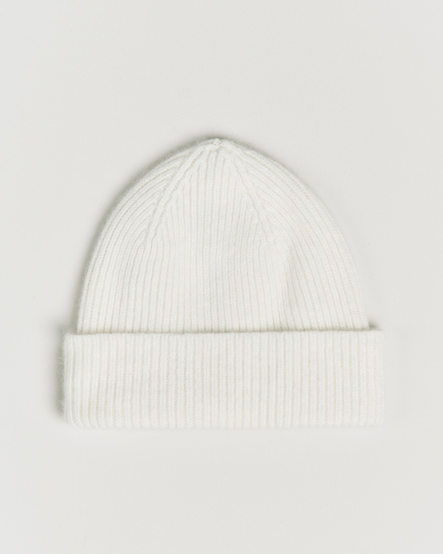 Le Bonnet Lambswool/Caregora Beanie Snow