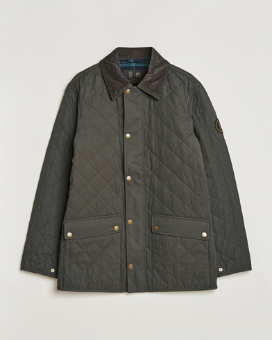 Preppy Authentic |  Barrow Hill Quilted Jacket Olive