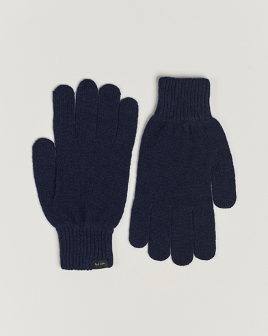 Herr | Handskar | Paul Smith | Cashmere Glove Navy