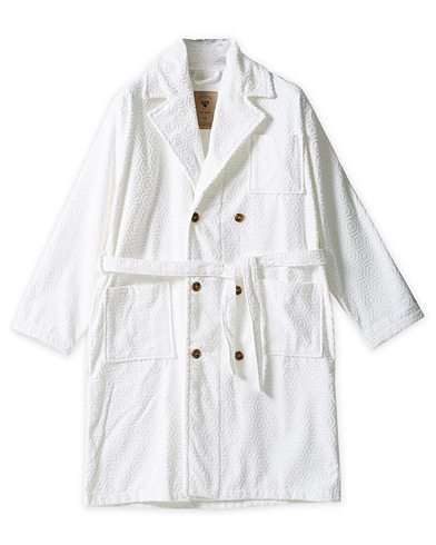 Pyjamas Och Morgonrock |  The Spa Double Breasted Robe White