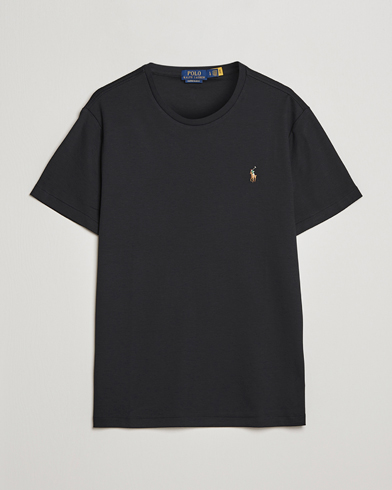 Herr |  | Polo Ralph Lauren | Luxury Pima Cotton Crew Neck T-Shirt Black