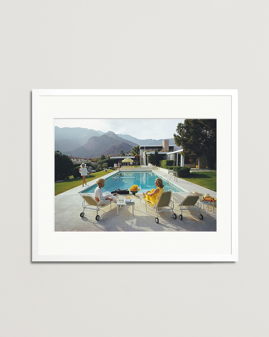 Sonic Editions Framed Slim Aarons Poolside Gossip