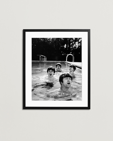  | Framed Beatles Taking A Dip