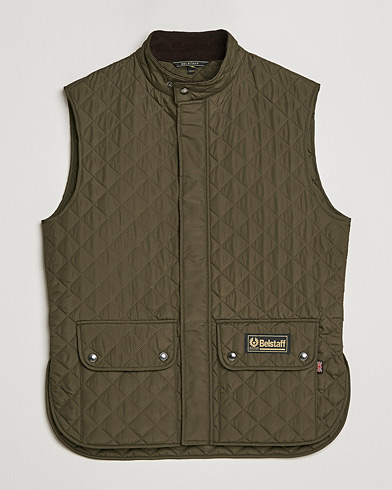 Herr |  | Belstaff | Waistcoat Quilted Faded Olive