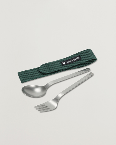 Herr | Japanese Department | Snow Peak | Fork & Spoon Set Titanium