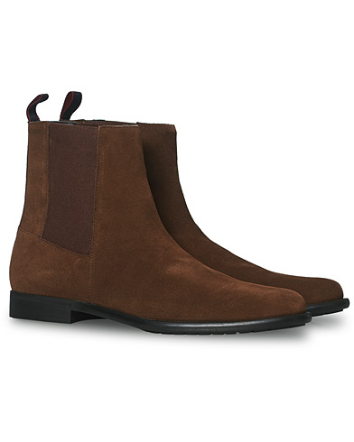 Chelsea Boots |  Kyron Suede Chelsea Boots Dark Brown