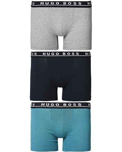 Herr |  | BOSS | 3-Pack Boxer Brief Grey/Black/Blue