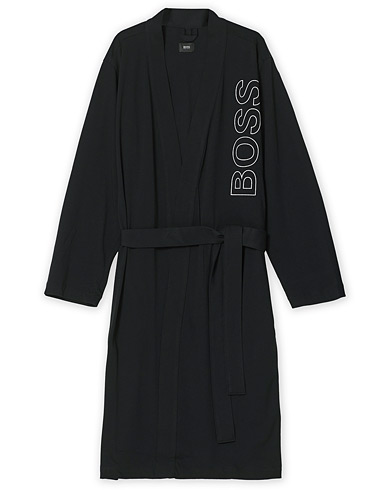 Herr | Pyjamas & Morgonrockar | BOSS | Identity Kimono Black