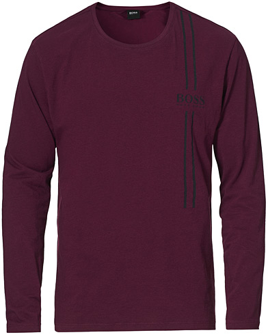 Loungewear |  Urban Long Sleeve Pyjama Set Dark Purple