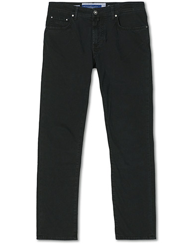 5-Ficksbyxa |  688 Bard 5-Pocket Cotton Trousers Black