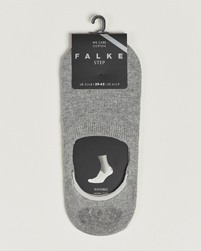 Herr |  | Falke | Casual High Cut Sneaker Socks Light Grey Melange