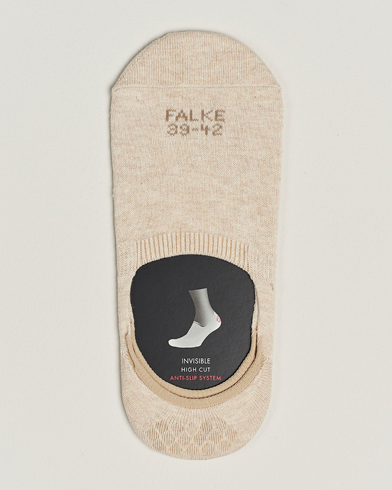Herr | Ankelstrumpor | Falke | Casual High Cut Sneaker Socks Sand Melange