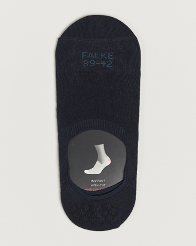 Herr |  | Falke | Casual High Cut Sneaker Socks Dark Navy