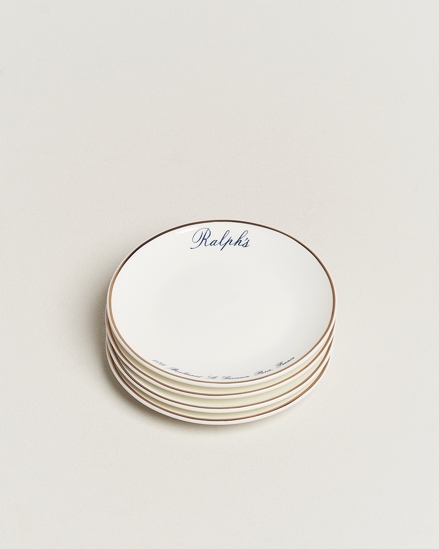Ralph Lauren Home Ralph's Canapé Plate Set – Vit