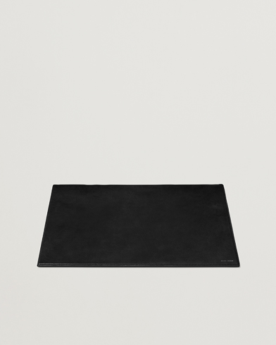 Herr | Till hemmet | Ralph Lauren Home | Brennan Small Leather Desk Blotter Black