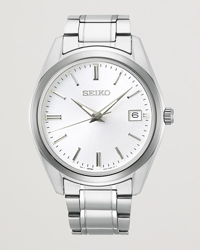 Herr | Stållänk | Seiko | Sapphire 40mm Steel Silver Dial