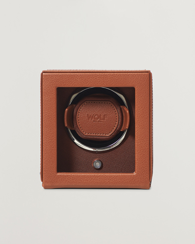 Herr |  | WOLF | Cub Single Winder With Cover Cognac